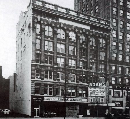 Adams Theatre - Early Version Of The Marquee